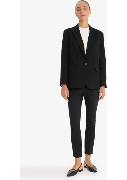 Regular Fit Düğmeli Blazer Ceket F9465AX25AU fiyatları