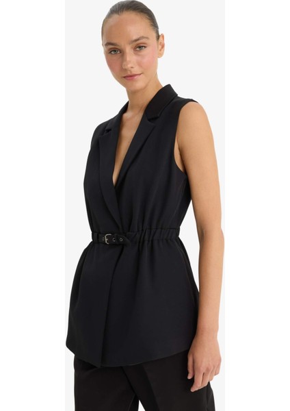 Fitted Ceket Yaka Yelek D4784AX25AU fırsatları