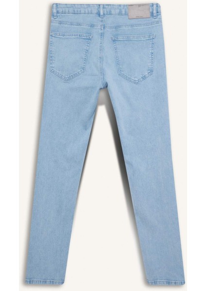 Pedro Slim Fit Dar Kalıp Normal Bel Dar Paça Jean Pantolon F2989AX25AU modelleri