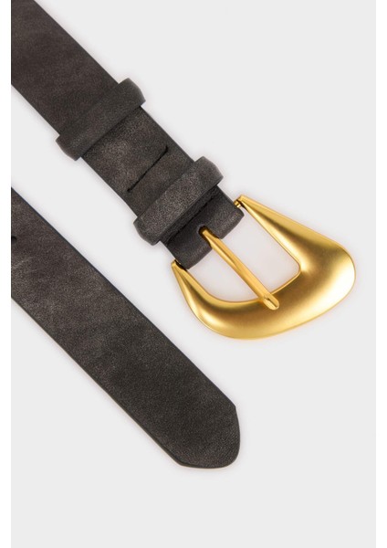 Kadın Büyük Toka Suni Deri Günlük Kemer F3272AXNS fiyatları