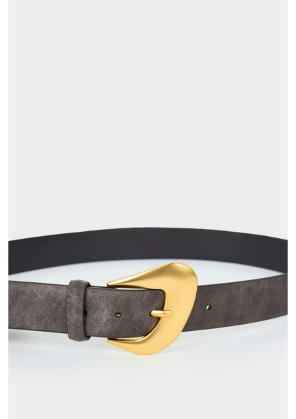 Kadın Büyük Toka Suni Deri Günlük Kemer F3272AXNS modelleri