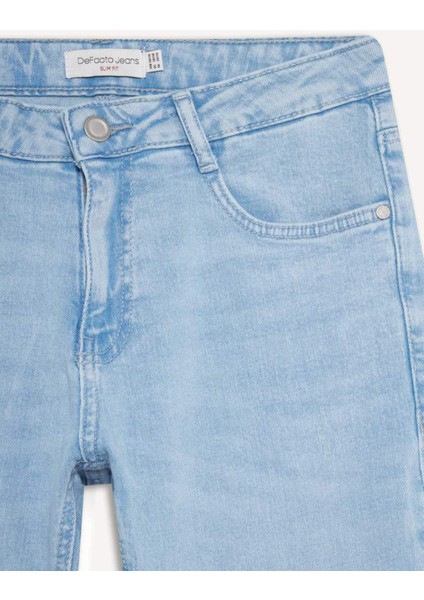 Pedro Slim Fit Dar Kalıp Normal Bel Dar Paça Jean Pantolon F2989AX25AU fiyatları
