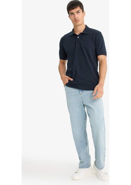 Regular Fit Polo Yaka Pike Kısa Kollu Tişört E9504AX25SM fiyatları