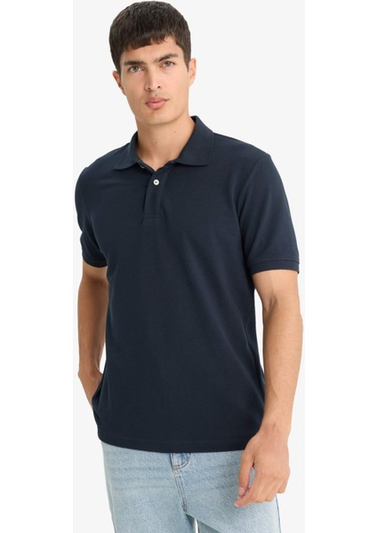 Regular Fit Polo Yaka Pike Kısa Kollu Tişört E9504AX25SM modelleri