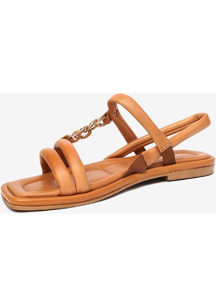Kadın Taba Hakiki Deri Sandalet 4Y2YS50759 modelleri