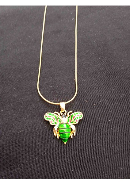 316L Gold Çelik Arı Figürlü 45 cm Kolye fiyatları