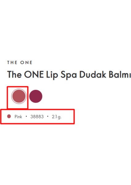 The One The One Lip Spa Dolgun Görünüm Sağlayan Dudak Balmı-Pink modelleri