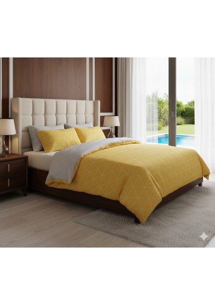 Ranforce Dream Sarı Çift Kişilik Nevresim Takımı fırsatları