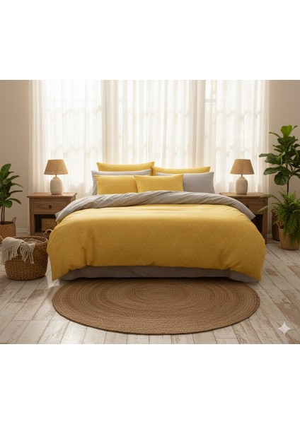 Ranforce Dream Sarı Çift Kişilik Nevresim Takımı indirimleri