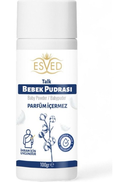 Kokusuz Pudra Ihram Için Pudra Umre Pudra Hac Pudra 100 G