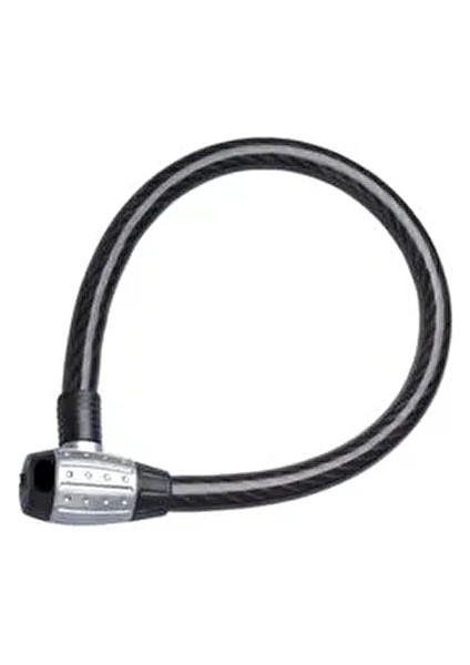 Motosiklet Kilit Motosiklet Çelik Halat Kilit 25 X1500 Kilit Siyah