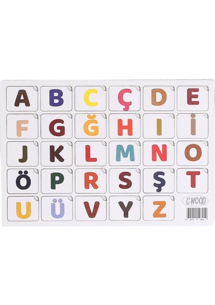 Nessiworld CCY01410 Abc Alfabe Öğreniyorum