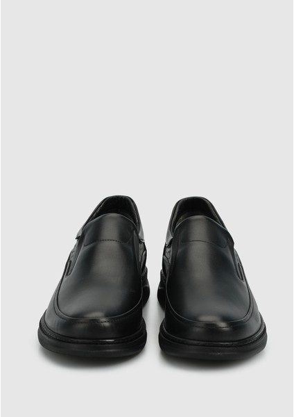 Siyah Deri Erkek Ayakkabı modelleri