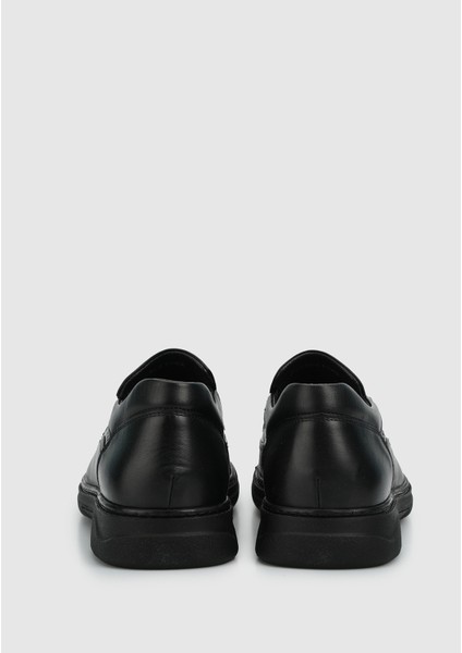 Siyah Deri Erkek Ayakkabı fırsatları