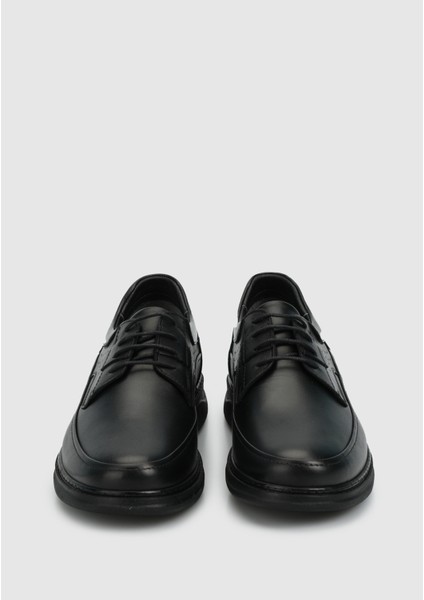 Siyah Deri Erkek Ayakkabı modelleri