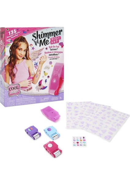 Nessiworld 71786 Sun- Hobi Set Cool Marker Dövme Stüdyosu