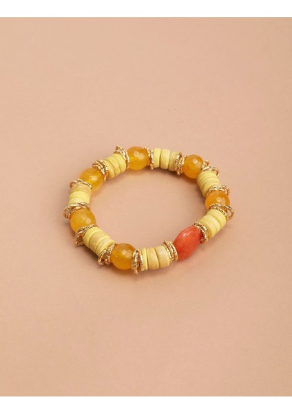 Bovec Sarı Kadın Bileklik modelleri