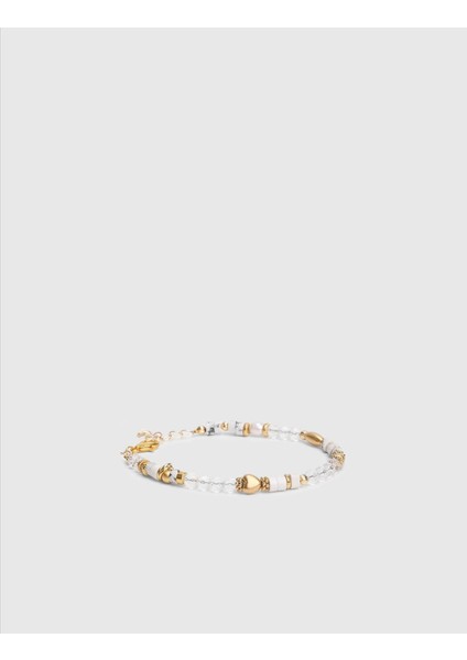 Metlika Beyaz Kadın Bileklik