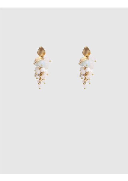 Litija Beyaz Kadın Küpe fiyatları