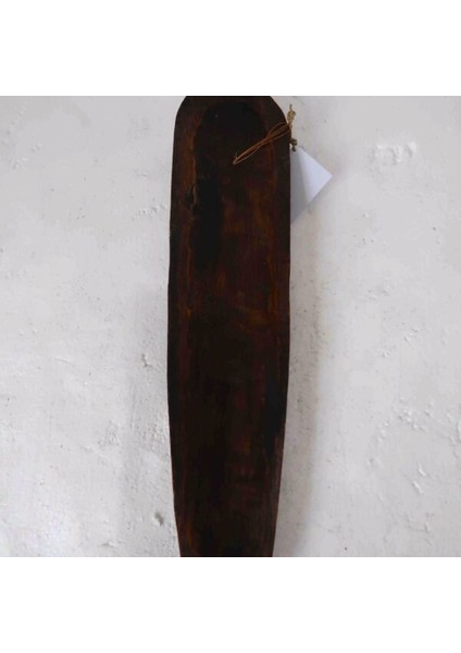 barcshop Ahşap Otantik Mask Zürafalı 50CM Albizia Wood maske duvar süsü