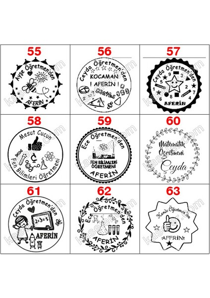 Yuvarlak Cep Kaşe Kırmızı