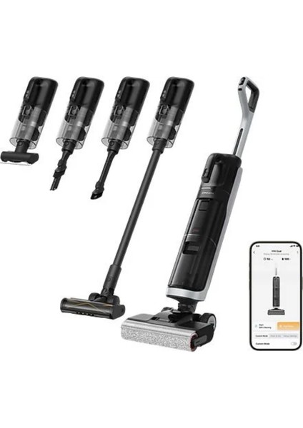 Dreame H14 Dual Akıllı Islak Kuru Süpürge Siyah