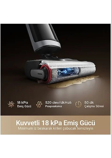 Dreame H14 Dual Akıllı Islak Kuru Süpürge Siyah fiyatları