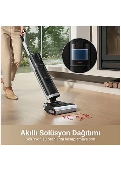 Dreame H14 Dual Akıllı Islak Kuru Süpürge Siyah modelleri