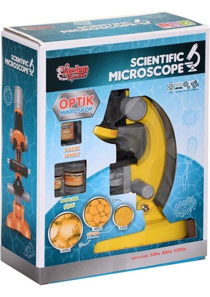 Nessiworld KM-1012A-1 1013A-1 Işıklı Objektif Bilim Mikroskopu -Vardem fiyatları