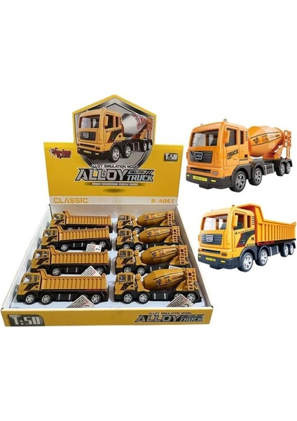 Nessiworld YH-711-55A-1A Sürtmeli Metal 1:50 Sarı Beton