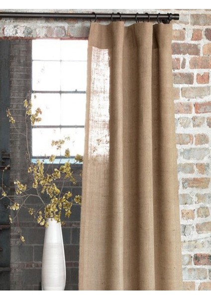 Jüt Perde 2'li Set 300X100 cm fiyatları