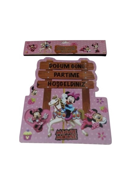 Parti Karşılama Dekoru Ayaklı Pano