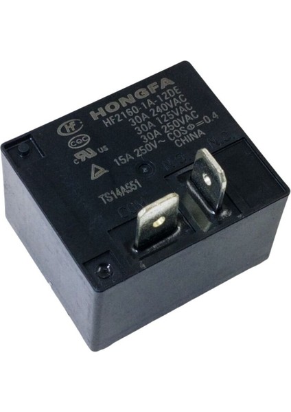 HF2160-1A-12DE 12V 30A Klima Rölesi 4-Pin