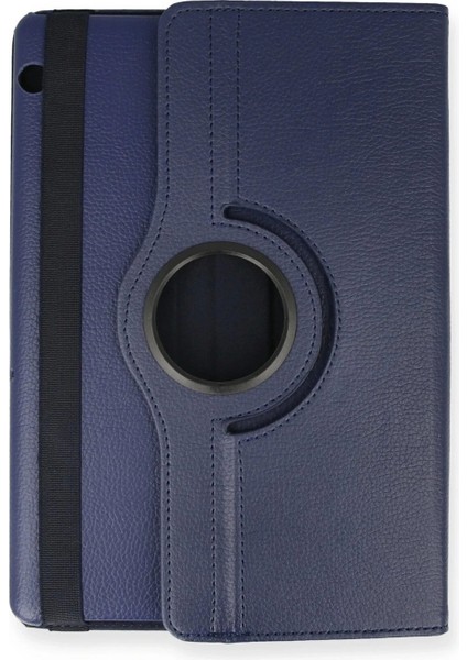 Huawei Mediapad T5 10 Kılıf 360 Tablet Deri Kılıf - Lacivert fiyatları