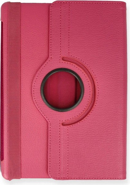 Huawei Mediapad T5 10 Kılıf 360 Tablet Deri Kılıf - Pembe fiyatları