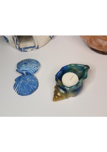 El Yapımı Epoksi Reçine Şık Tasarım Saksı/dekoratif Objeler (Çiçeksiz) - Kadın Emeği