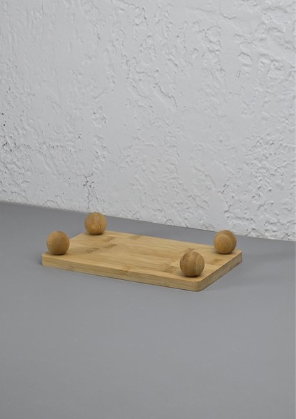 Misket Ayaklı Ahşap Sunumluk - 21X12 cm modelleri