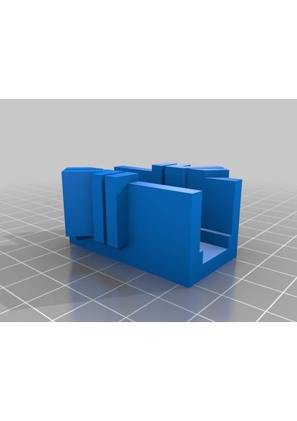 Yeni 15X15 Gönye Kutusu Mavi 74211