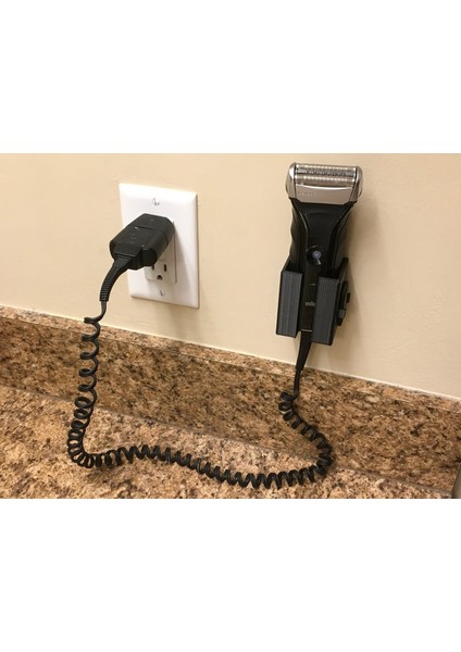 Yeni Series 5 Elektrikli Tıraş Makinesi Duvara Montaj Aparatı T2499028