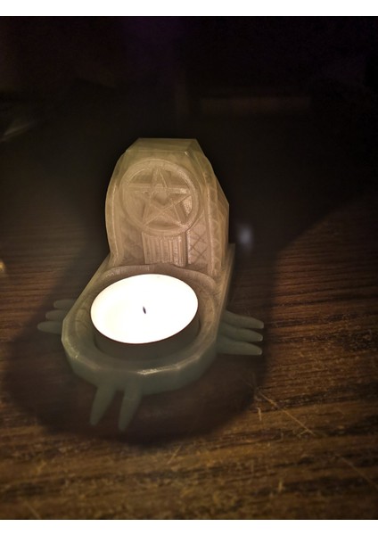 Yeni Pentagram Çay Işık Mumluk T2771594