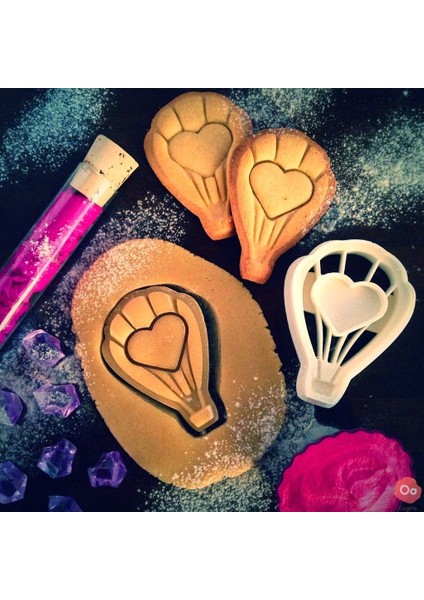 Yeni Aşk Balonu Kurabiye Kesici, Kurabiye Kalıbı T725889