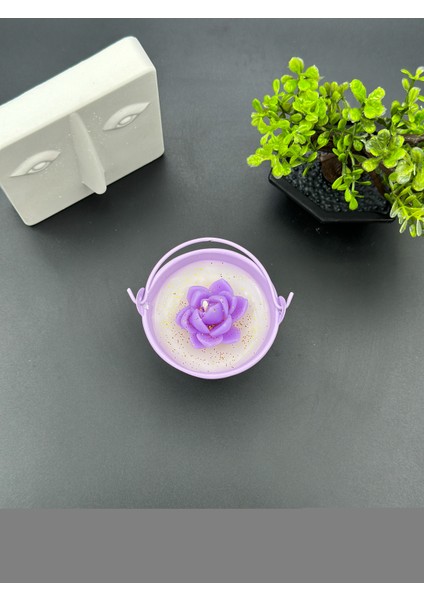 Yeni Açık Mor Kova Mini Mum fiyatları