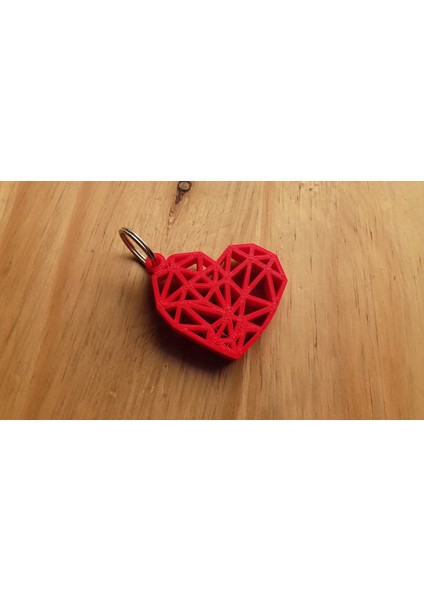 Yeni Geometri̇k Kalp Anahtarlik T2782690