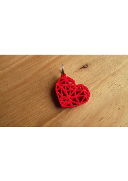 Yeni Geometri̇k Kalp Anahtarlik T2782690 fırsatları