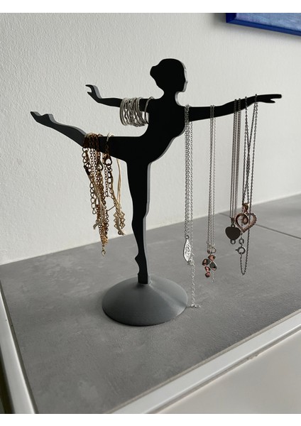 Yeni Balerin Takı Standı Siyah 3394547