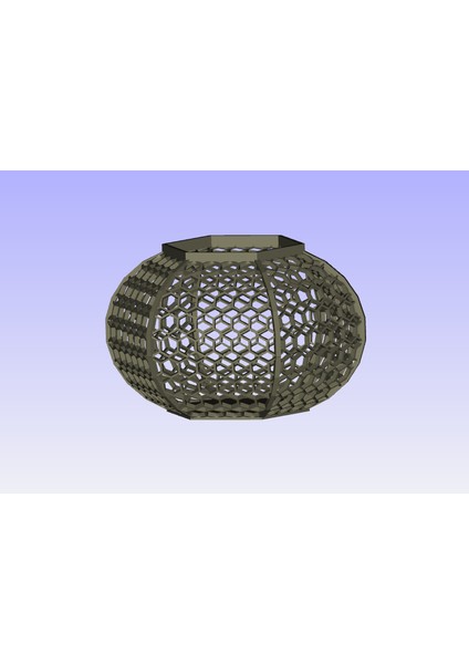 Yeni Altıgen Tabut - Küçük Nesneler Için Bir Vazo (Plastik Aparattır!!!)