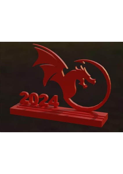 Yeni Ejderha Sembolü 2024 (Plastik Aparattır!!!)