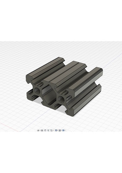 Yeni Yapısal Profil V Yuvası 20X40. (Plastik Aparattır!!!) fiyatları