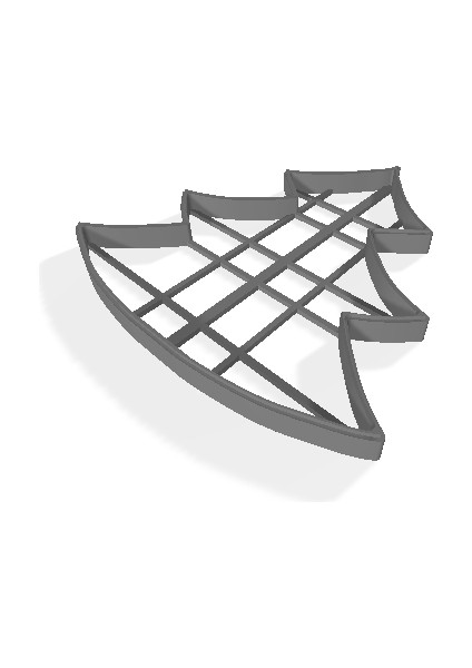 Yeni Kekler Için Kıvrım (Kurabiyeler) "noel Ağacı" (Plastik Aparattır!!!)