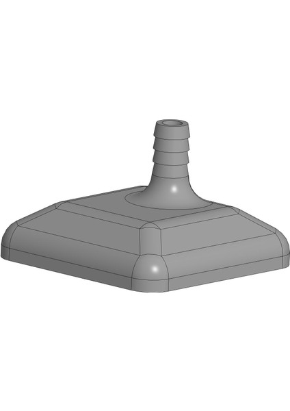 Yeni Suyu Kanalizasyona Boşaltma Adaptörü (Zemin Için) (Plastik Aparattır!!!)